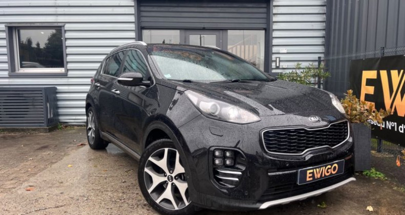 Kia Sportage 1.7 crdi 140ch gt line toit ouvrant pack hiver entretien con  occasion  Saint-Priest - photo n6