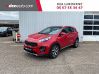Kia Sportage occasion Rouge année 2017 boite Sequentielle Annonce Kia Sportage occasion Diesel 1.7 CRDi 141 ISG 4x2 DCT7 GT Line Pack Premium à Libourne