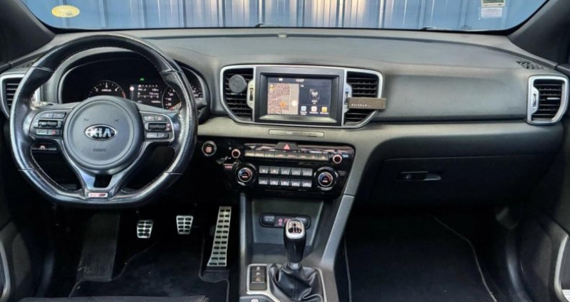 Kia Sportage 115ch - Garantie 1 an - Toit ouvrant panoramique - Sellerie   occasion � Halluin - photo n�4