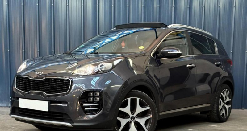 Kia Sportage 115ch - Garantie 1 an - Toit ouvrant panoramique - Sellerie   occasion � Halluin - photo n�2