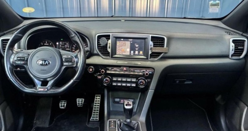 Kia Sportage 115ch Garantie 1 an Toit ouvrant panoramique Sellerie cuir C  occasion � Halluin - photo n�4