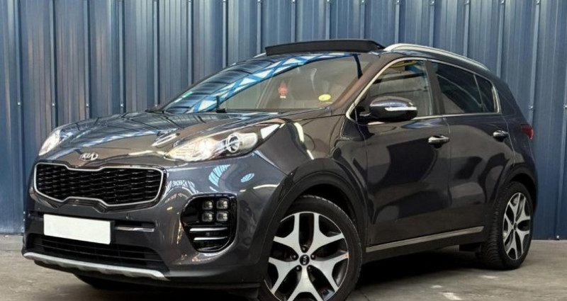 Kia Sportage 115ch Garantie 1 an Toit ouvrant panoramique Sellerie cuir C  occasion � Halluin - photo n�2