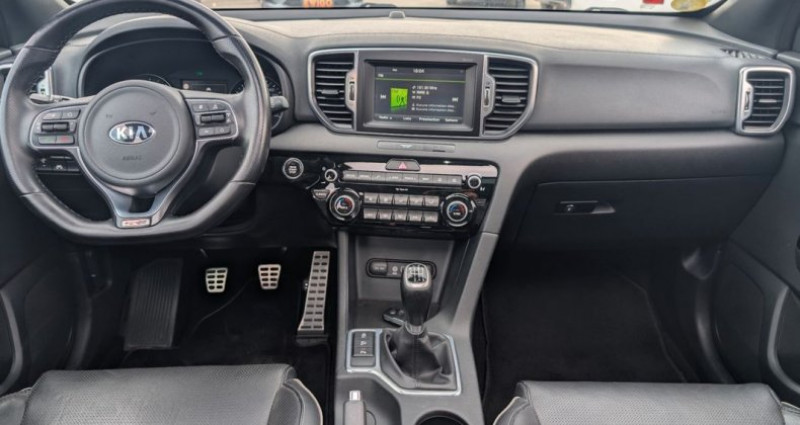 Kia Sportage 2.0 turbo crdi 135 gt line 1 ere main toit ouvrant  occasion  ANDREZIEUX-BOUTHEON - photo n3
