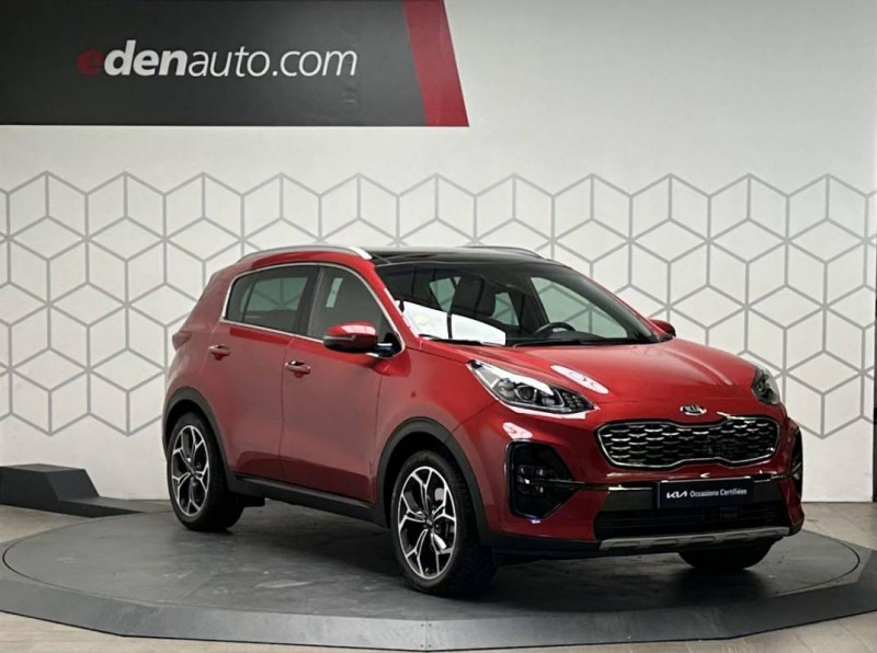 Kia Sportage IV 1.6 CRDi 136ch MHEV ISG DCT7 4x2 GT Line Premium 5p  occasion à Prigueux - photo n°3
