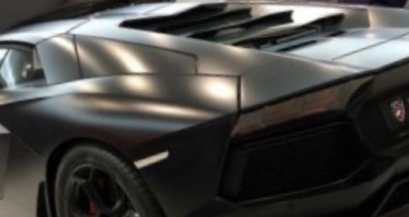Lamborghini Aventador lp 700-4 nero Noir occasion à LA BAULE - photo n°3