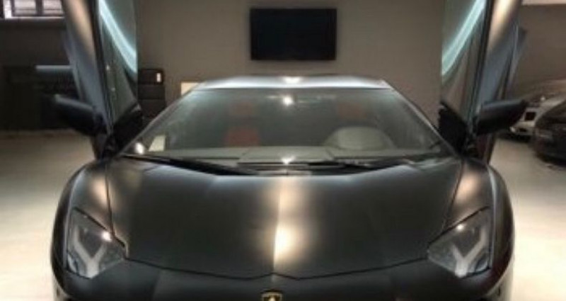 Lamborghini Aventador lp 700-4 nero Noir occasion à LA BAULE