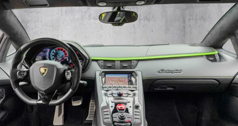 Lamborghini Aventador S coupe Verde Mantis  occasion � Sainte Genevi�ve Des Bois - photo n�5
