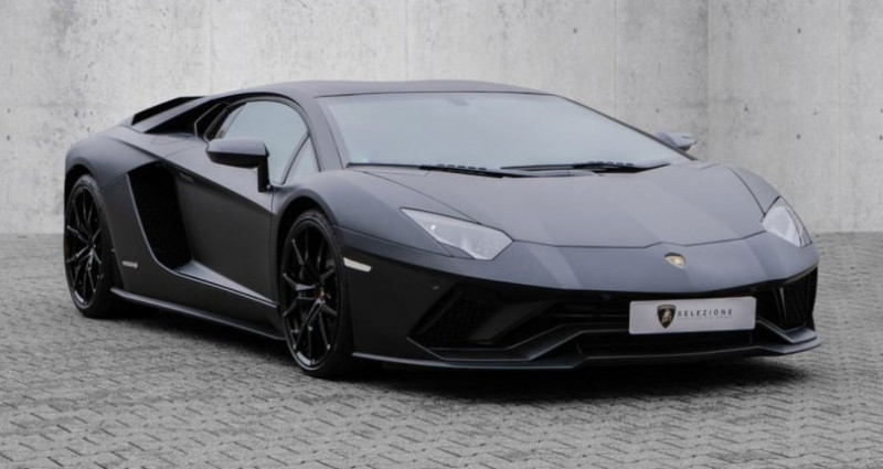 Lamborghini Aventador S coupe Verde Mantis  occasion � Sainte Genevi�ve Des Bois
