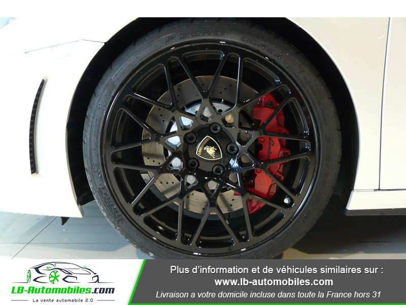 Lamborghini gallardo 5.2 V10 LP 550-2 Spyder Blanc occasion à Beaupuy - photo n°17