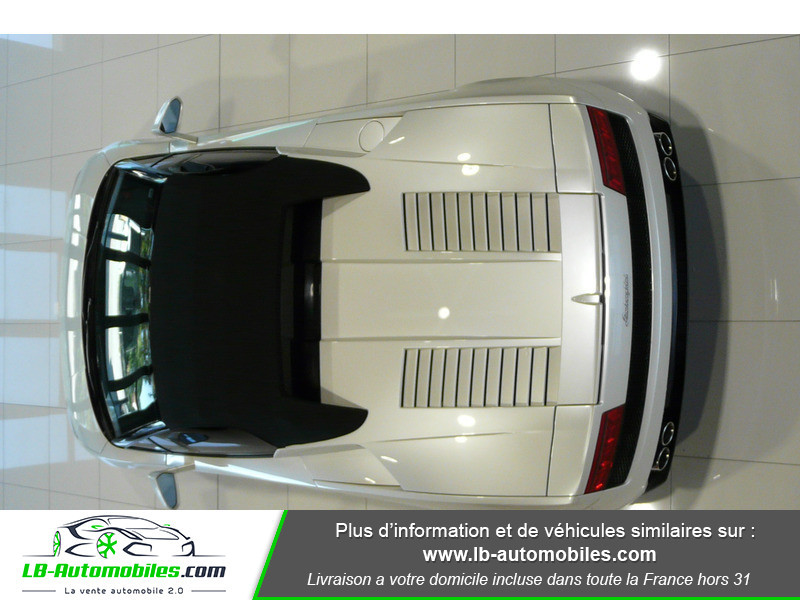 Lamborghini gallardo 5.2 V10 LP 550-2 Spyder Blanc occasion à Beaupuy - photo n°12