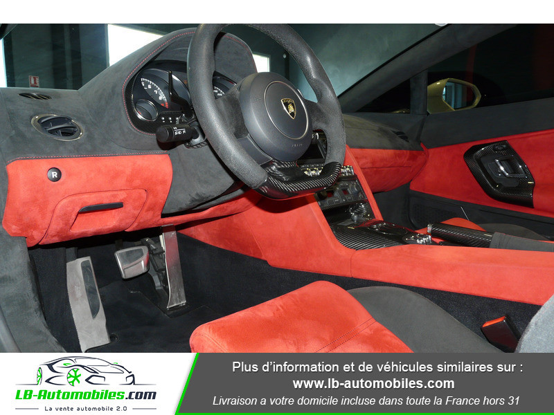 Lamborghini gallardo 5.2 V10 LP 550-2 Spyder Blanc occasion à Beaupuy - photo n°5