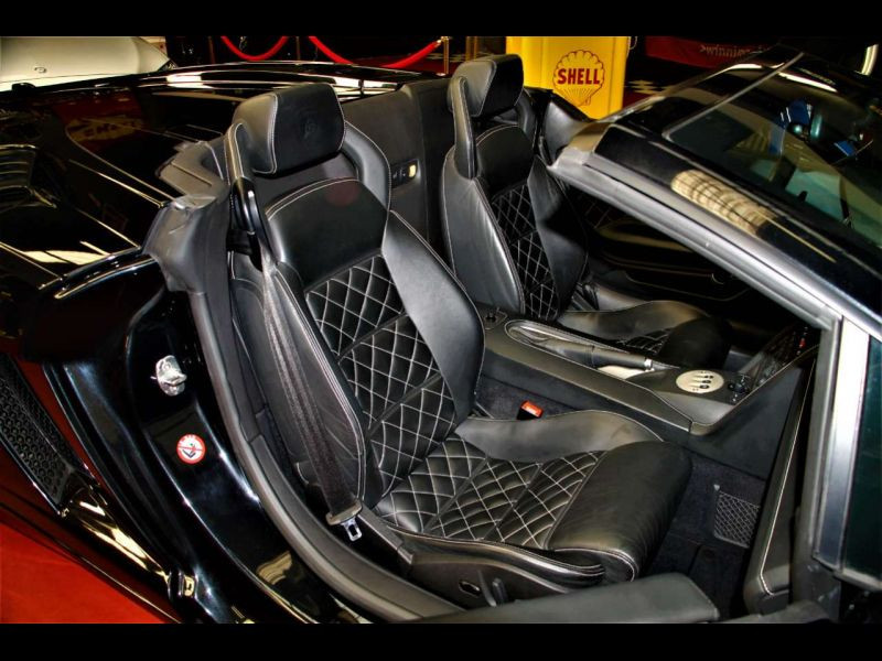 Lamborghini gallardo Spyder 5.0 V10 520 ch Noir occasion à BEAUPUY - photo n°6