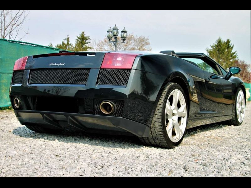 Lamborghini gallardo Spyder 5.0 V10 520 ch Noir occasion à BEAUPUY - photo n°3