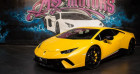Lamborghini Huracan occasion Jaune année 2017 boite Automatique Annonce Lamborghini Huracan occasion Essence LP 640-4 PERFORMANTE à CANNES
