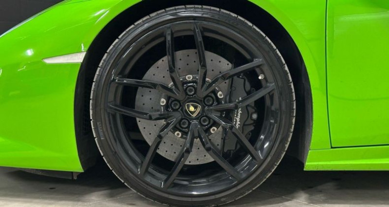 Lamborghini Huracan LP610-4 V10 5.2 - Echappement Titane - VERDE MANTIS - Histor  occasion  SAINT AUNES - photo n7