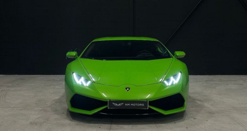 Lamborghini Huracan LP610-4 V10 5.2 - Echappement Titane - VERDE MANTIS - Histor  occasion  SAINT AUNES - photo n6
