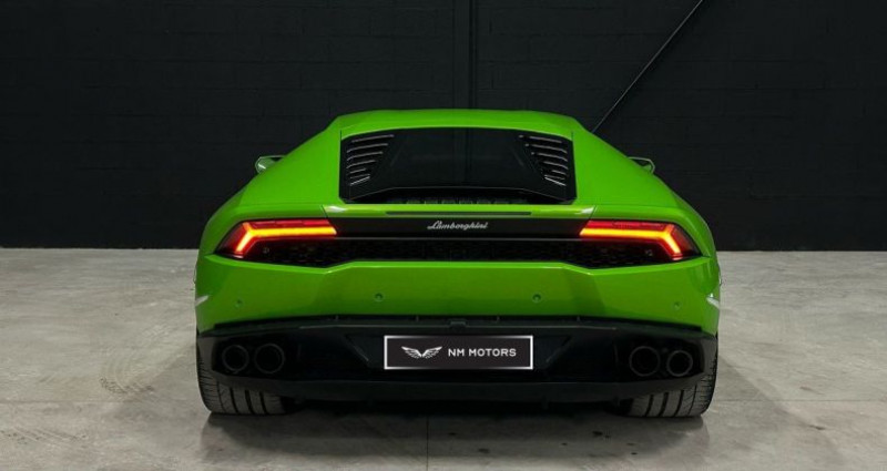 Lamborghini Huracan LP610-4 V10 5.2 - Echappement Titane - VERDE MANTIS - Histor  occasion  SAINT AUNES - photo n3