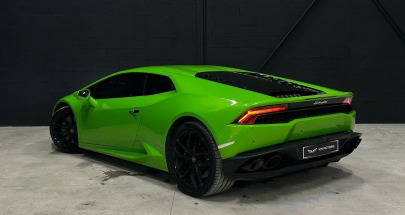 Lamborghini Huracan LP610-4 V10 5.2 - Echappement Titane - VERDE MANTIS - Histor  occasion  SAINT AUNES - photo n2