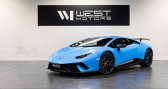 Annonce Lamborghini Huracan occasion Essence Performante V10 640 - IMMAT France Ad Personam LIFT Carbone  � DARDILLY