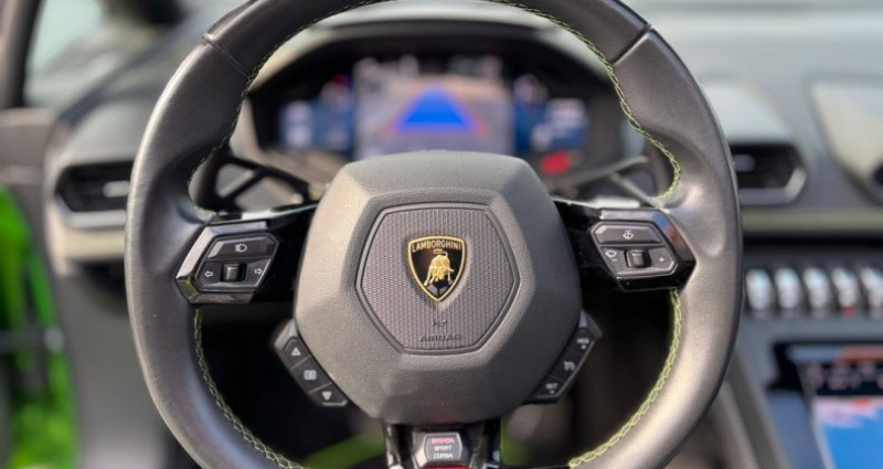 Lamborghini Huracan spyder 5.2 v10 lp 640 4wd evo ldf7 2021 - photo n°7 Lamborghini Huracan spyder 5.2 v10 lp 640 4wd evo ldf7  occasion à Monaco - photo n°7
