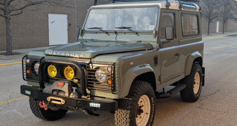 Land rover Defender  1992 - photo n°4 Land rover Defender   occasion à LYON - photo n°4