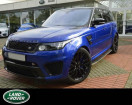 Land rover Range Rover occasion Bleu année 2016 boite Automatique Annonce Land rover Range Rover occasion Essence 5.0 V8 SVR 550 à Beaupuy