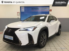 Lexus UX occasion Blanc année 2020 boite Automatique Annonce Lexus UX occasion Hybride 250h 2WD F SPORT Executive MY20 à Saint-Quentin