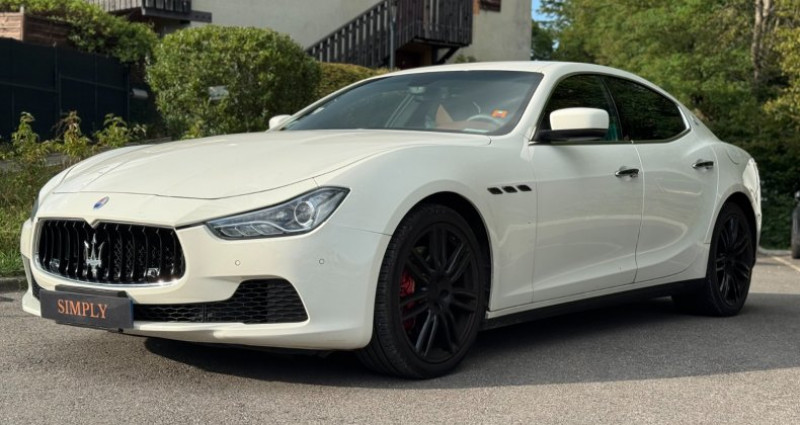 Maserati Ghibli 3.0 V6 275 D A 2015 - photo n°3 Maserati Ghibli 3.0 V6 275 D A  occasion à allonzier de la caille - photo n°3
