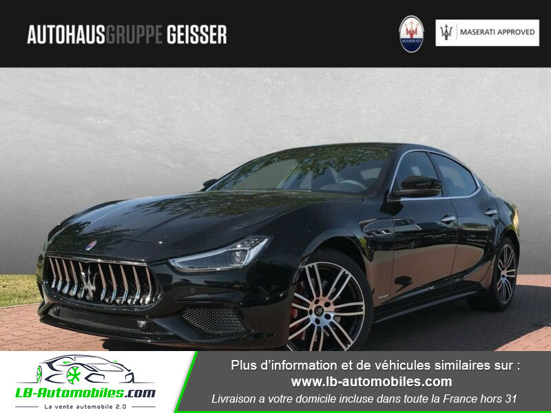 Maserati Ghibli V6 350 ch / GranSport Noir occasion à Beaupuy - photo n°9