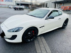 Maserati Gran Turismo occasion Blanc année 2015 boite Automatique Annonce Maserati Gran Turismo occasion Essence 4.7 V8 SPORT 460 ch à BEAUPUY