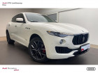 Maserati Levante occasion Blanc année 2018 boite Sequentielle Annonce Maserati Levante occasion Diesel 3.0 V6 275ch Diesel GranSport à Lescar
