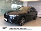 Maserati Levante occasion Noir année 2018 boite Sequentielle Annonce Maserati Levante occasion Essence 3.0 V6 350ch Q4 GranSport 270g à Lanester