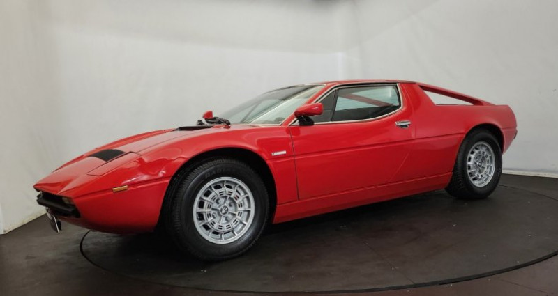 Maserati Merak  1973 - photo n°2 Maserati Merak   occasion à CREANCES - photo n°2