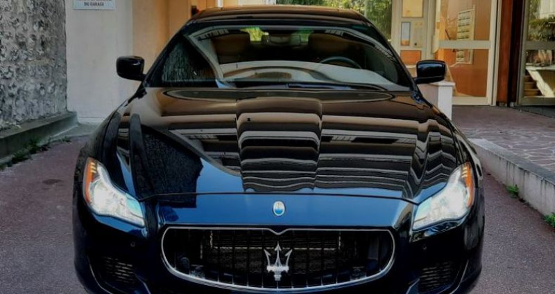 Maserati Quattroporte  Noir occasion à Saint-maur-des-fossés - photo n°2
