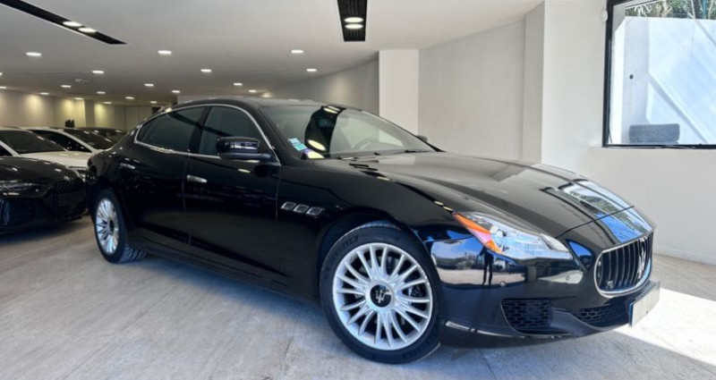 Maserati Quattroporte s q4 3.0i - 24V V6 BI-TURBO SQ4  occasion à LE CANNET - photo n°2