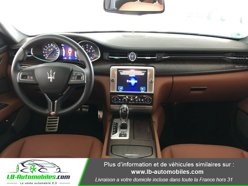 Maserati Quattroporte V6 3.0 Bi-Turbo 410 S Q4 / A Noir occasion à Beaupuy - photo n°2