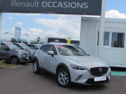 Mazda CX-3 occasion Gris année 2015 boite Manuelle Annonce Mazda CX-3 occasion Diesel 1.5L Skyactiv-D 105 4x2 Dynamique à VALFRAMBERT