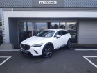 Mazda CX-3 occasion Blanc année 2018 boite Manuelle Annonce Mazda CX-3 occasion Essence 2.0 SKYACTIV-G 121ch Sélection Euro6d-T à Cesson-Sévigné