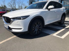 Mazda CX-5 occasion Blanc année 2020 boite Automatique Annonce Mazda CX-5 occasion Diesel 2.2 SKYACTIV-D 150 Sélection 4x2 BVA Euro6d-T 2020 à Mérignac