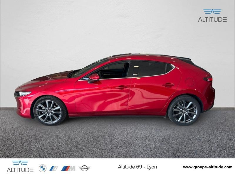 Mazda Mazda 3 2.0 Skyactiv-G M-Hybrid 122ch Sportline BVA Evap  occasion à Lyon - photo n°3