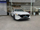 Mazda Mazda 3 occasion Blanc année 2019 boite Automatique Annonce Mazda Mazda 3 occasion Hybride 2.0 Skyactiv-G M-Hybrid 122ch Style BVA Evap 6cv à Saint-Herblain