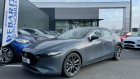 Mazda Mazda 3 occasion Gris année 2019 boite Automatique Annonce Mazda Mazda 3 occasion Hybride 2.0 SKYACTIV-G M-HYBRID 122CH STYLE BVA EVAP 6CV à Mées