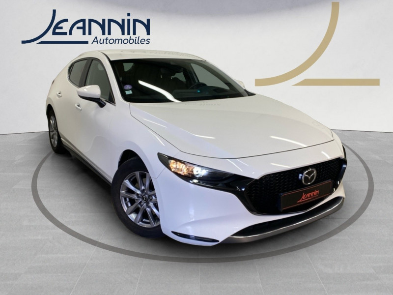 Mazda Mazda 3 5 PORTES 2020 Mazda3 5 portes 2.0L SKYACTIV-G M Hybrid 122 c  occasion  Vert Saint Denis - photo n7