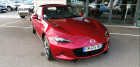 Mazda MX-5 occasion Rouge année 2019 boite Manuelle Annonce Mazda MX-5 occasion Essence 2.0 skyactiv-g 184ch aki edition euro6d-t à Ganges