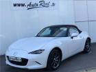 Mazda MX-5 occasion Blanc année 2018 boite Manuelle Annonce Mazda MX-5 occasion Essence MX5 ST 1.5L SKYACTIV-G 131 ch Cherry Top à PERPIGNAN