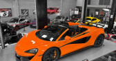 Mclaren 570s SPIDER - VENTURA ORANGE PACK LUXURY LIFT SYSTEM   SAINT LAURENT DU VAR 06