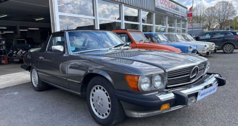 Mercedes 560 sl v8 r107 bva 1986 - photo n°2 Mercedes 560 sl v8 r107 bva  occasion à BROONS - photo n°2