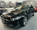 Mercedes Classe A 180 occasion Noir année 2019 boite Robotisee Annonce Mercedes Classe A 180 occasion Diesel 180 D 116CH AMG LINE 7G-DCT à Villenave-d'Ornon
