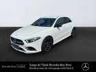 Mercedes Classe A 200 occasion Blanc année 2020 boite Robotisee Annonce Mercedes Classe A 200 occasion Diesel 200 d 150ch AMG Line 8G-DCT à BREST