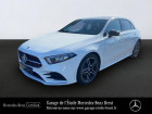 Mercedes Classe A 200 occasion Blanc année 2020 boite Robotisee Annonce Mercedes Classe A 200 occasion Diesel 200 d 150ch AMG Line 8G-DCT à BREST